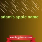 adam's apple name