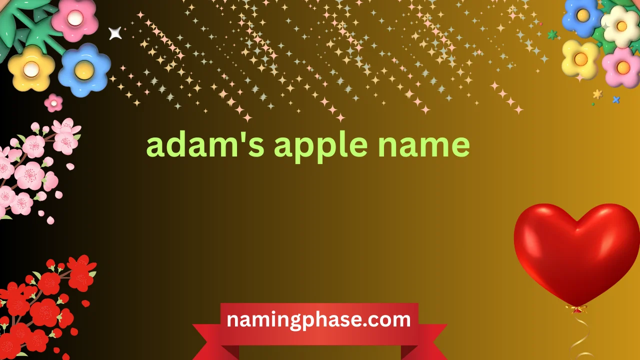 adam's apple name