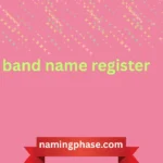band name register