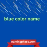 blue color name