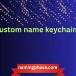 custom name keychain