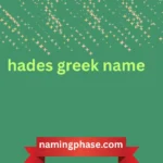 hades greek name