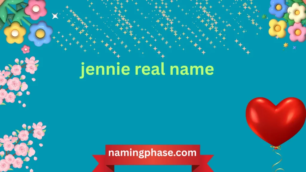 jennie real name