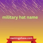 military hat name