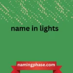 name in lights