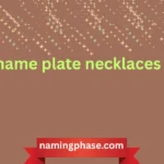 name plate necklaces