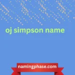 oj simpson name
