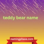 teddy bear name