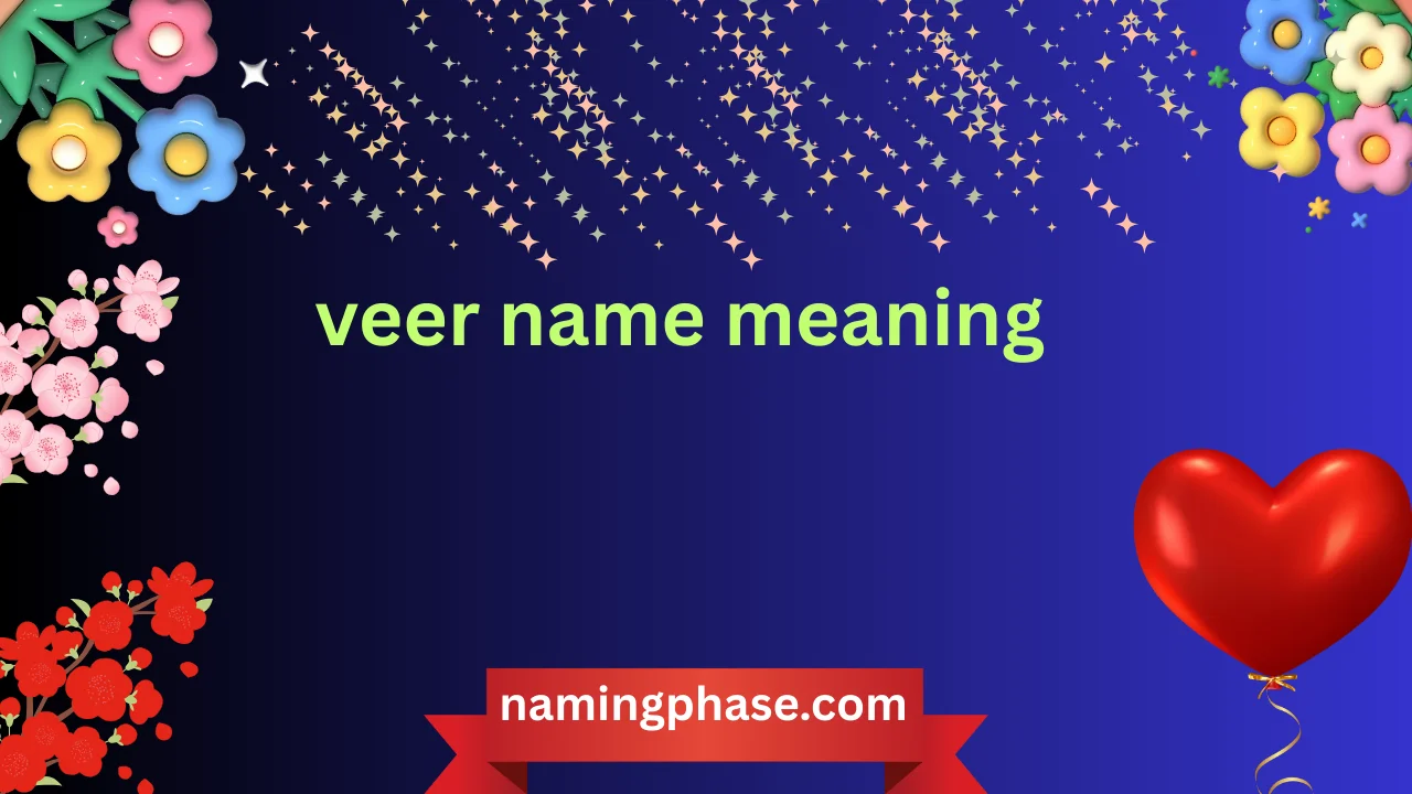 veer name meaning