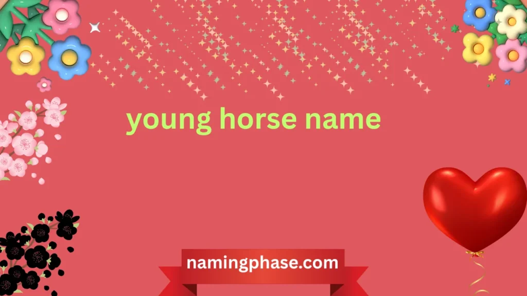 young horse name