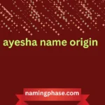 ayesha name origin