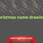 christmas name drawing