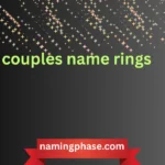 couples name rings