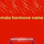 female hormone name