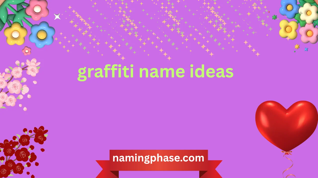 graffiti name ideas