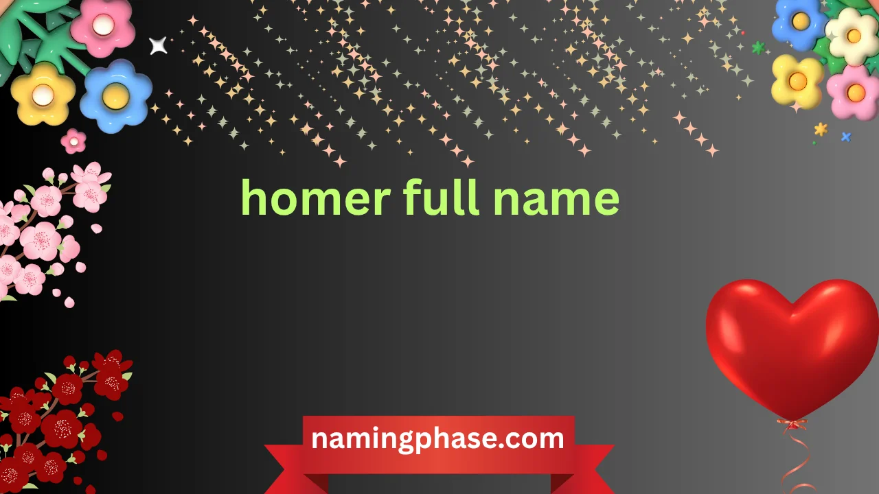 homer full name