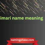 imari name meaning