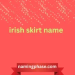 irish skirt name