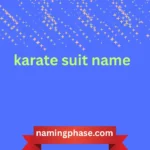 karate suit name