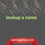 lookup a name