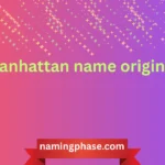 manhattan name origin