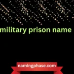 military prison name