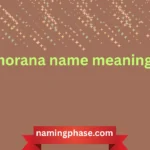 morana name meaning