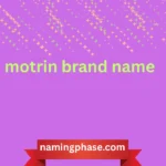 motrin brand name