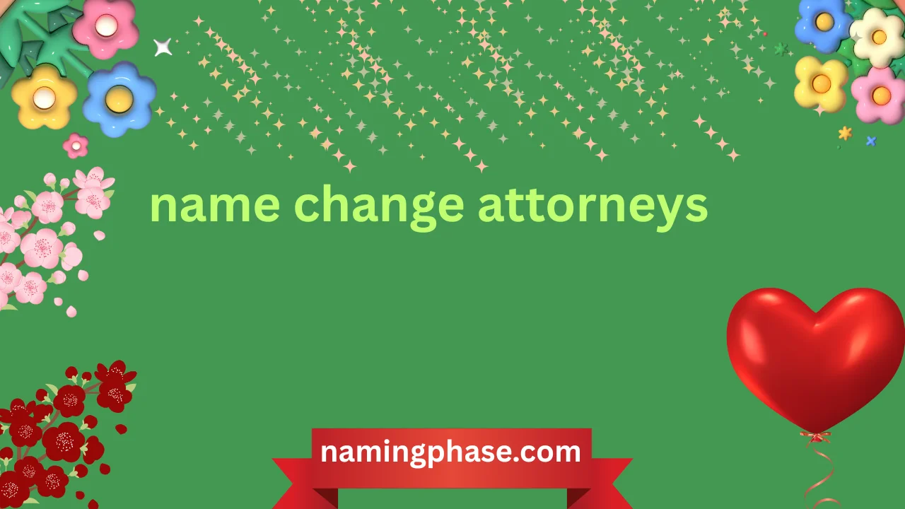 name change attorneys