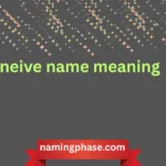 neive name meaning