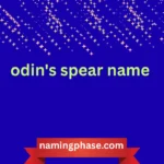 odin's spear name