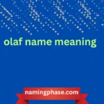 olaf name meaning