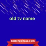old tv name
