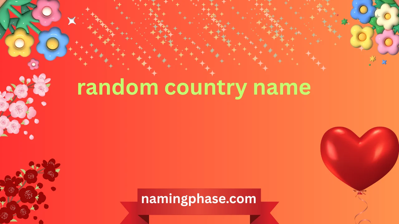 random country name
