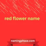 red flower name