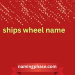 ships wheel name