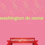 washington dc name