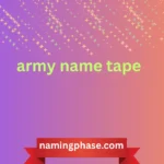army name tape