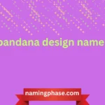 bandana design name