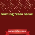 bowling team name