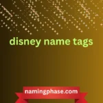 disney name tags