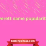 everett name popularity