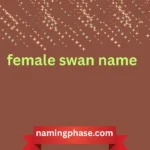 female swan name