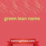 green lean name