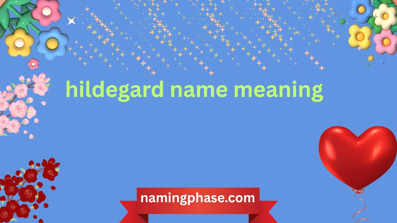 hildegard name meaning