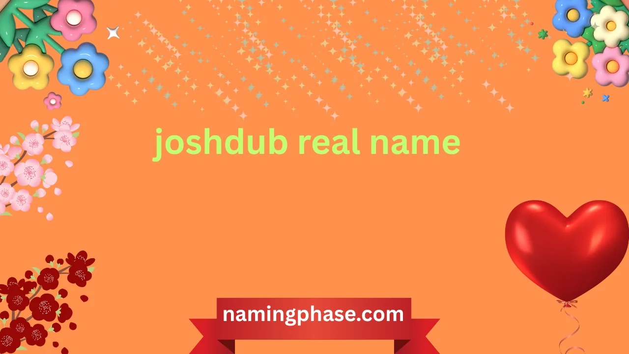 joshdub real name