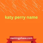 katy perry name