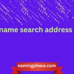 name search address