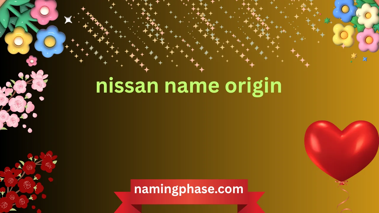 nissan name origin