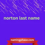 norton last name